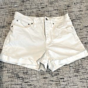 J. Crew high waisted denim shorts